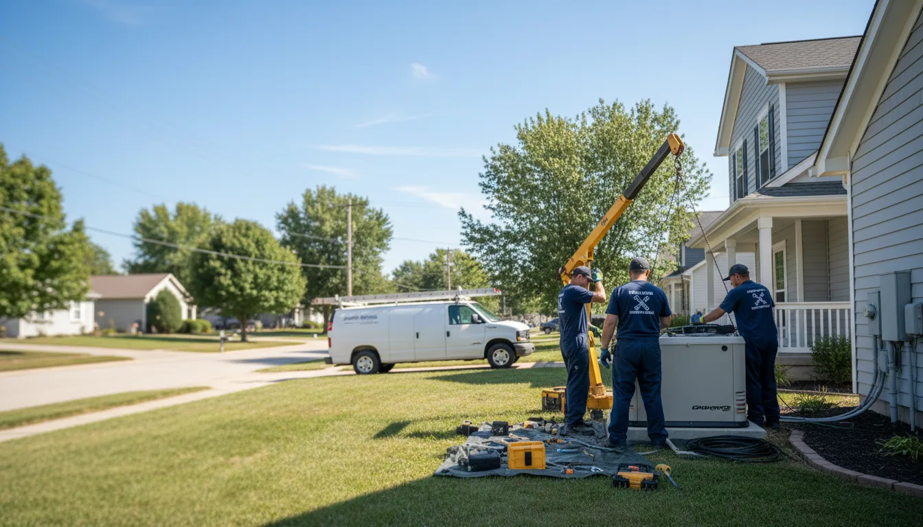 Generator Installation in Montgomery, IL near me